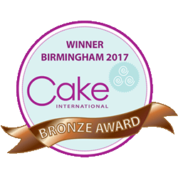 Cake International Bronze Award 2017 - Sugar Bowl Bakes