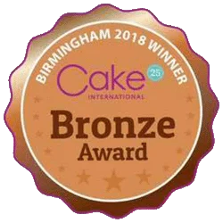 Cake International Bronze Award 2018 - Sugar Bowl Bakes