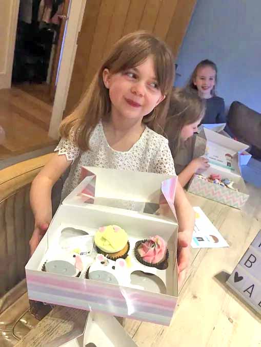 Children Decorating Cupcakes In Cheltenham